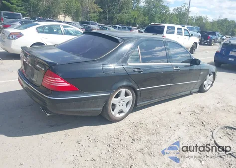 2004 Mercedes-Benz S 500 из США, поврежденный, VIN WDBNG75J04A427284